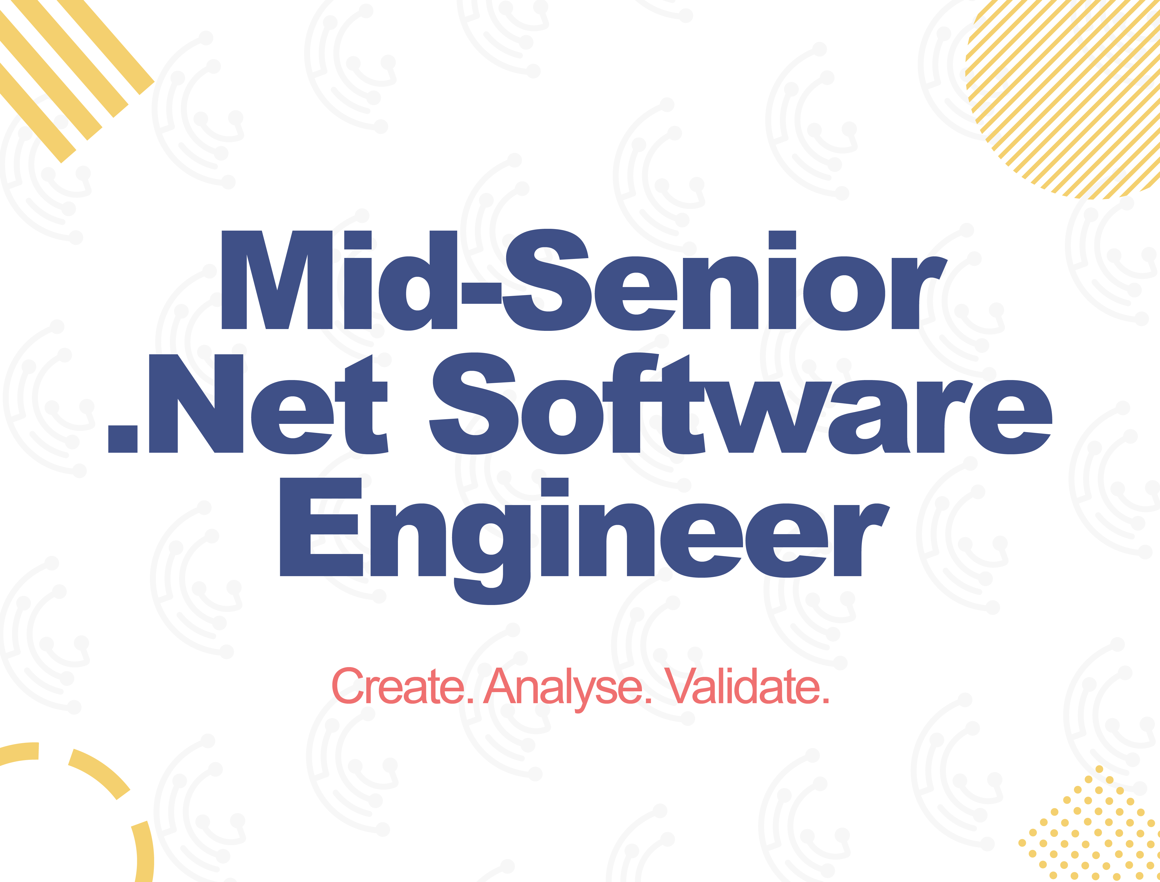Mid-Senior .Net Software Engineer